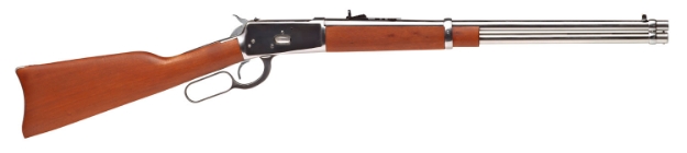 Picture of Rossi R92 Carbine 38 Special +P Or 357 Mag Caliber With 10+1 Capacity, 20" Round Barrel, Stainless Steel Metal Finish & Hardwood Stock Right Hand (Full Size) 