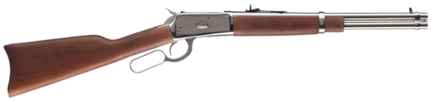 Picture of Rossi R92 Carbine 38 Special +P Or 357 Mag Caliber With 16+1 Capacity, 16" Round Barrel, Stainless Steel Metal Finish & Hardwood Stock Right Hand (Full Size) 