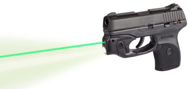 Picture of Lasermax Centerfire Laser/Light Combo 5Mw Green Laser With 510-535Nm Wavelength & Gripsense, 100 Lumens White Led Light Black Finish For Ruger Lc 9/380, Lc9s, Ec9 