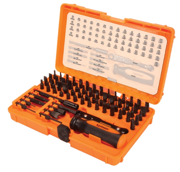 Picture of Lyman Master Gunsmith Tool Kit Multiple Universal 68 Pieces 