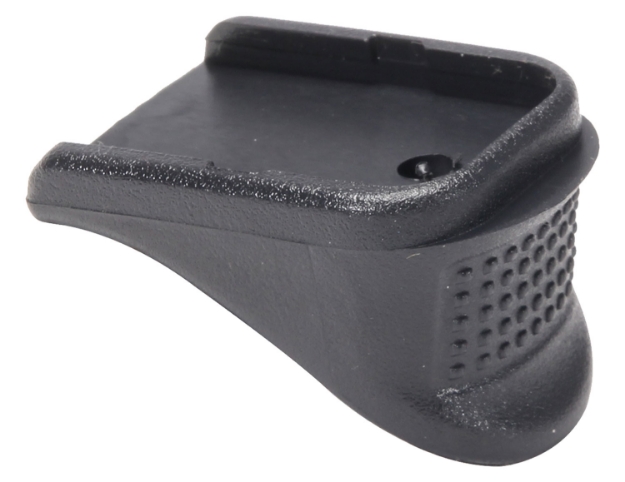 Picture of Pachmayr Grip Extender Made Of Polymer With Black Finish, 1/4" Gripping Surface & Adds 3 Extra Rounds For Glock 26, 27, 33 & 39 2 Per Pack 