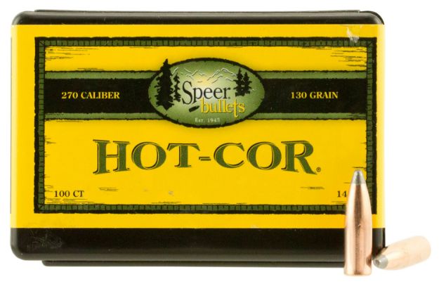 Picture of Speer Hot-Cor 270 Win .277 130 Gr Spitzer Soft Point 