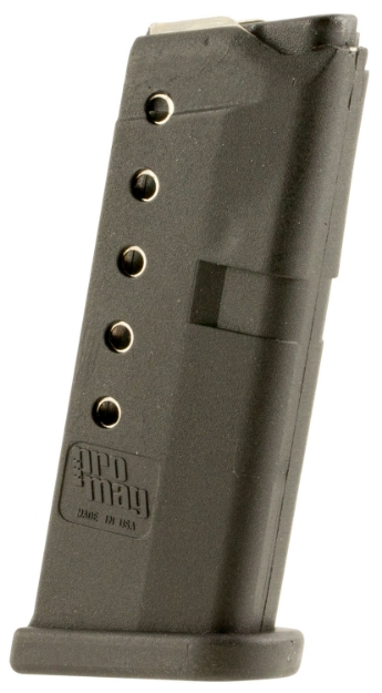 Picture of Promag Standard Black Dupont Zytel Polymer Detachable 6Rd 380 Acp For Glock 42 