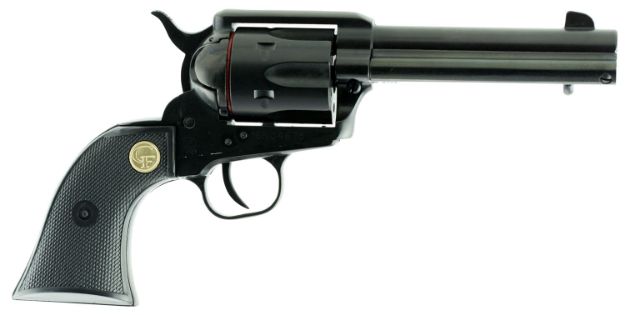 Picture of Chiappa Firearms Saa 1873 17 Hmr 6 Shot 4.75" Blued Barrel, Cylinder & Frame Black Plastic Grips 