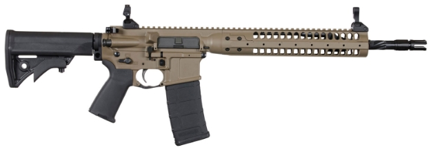 Picture of Lwrc Individual Carbine Spr *Ca Compliant 5.56X45mm Nato 16.10" 10+1 Flat Dark Earth Cerakote, Black Adjustable Stock, Polymer Grip 