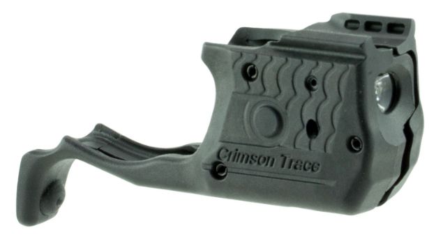 Picture of Crimson Trace Ll808 Laserguard Pro 5Mw Red Laser 633Nm Wavelength & 50 Ft Range With 150 White Led Light Black Finish For 45 Acp S&W M&P Shield 