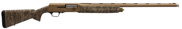 Picture of Browning A5 Wicked Wing 12 Gauge With 28" Barrel, 3.5" Chamber, 4+1 Capacity, Burnt Bronze Cerakote Metal Finish & Mossy Oak Bottomland Synthetic Stock Right Hand (Full Size) 