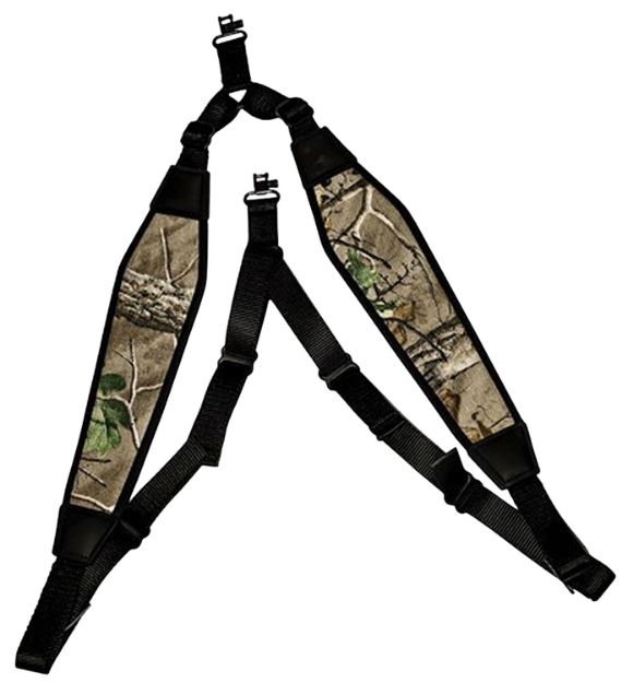 Picture of Grovtec Us Inc Balancepoint Made Of Realtree Xtra Green Nylon With Padded Design & Swivels For Rifle/Shotgun 