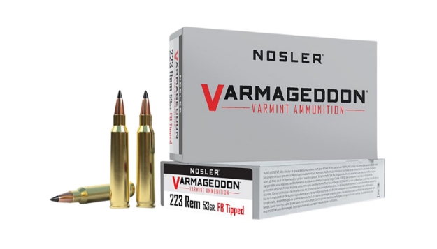 Picture of Nosler Varmageddon 223 Rem 53 Gr Flat Base Tipped (Fbt) 20 Per Box/ 20 Cs 