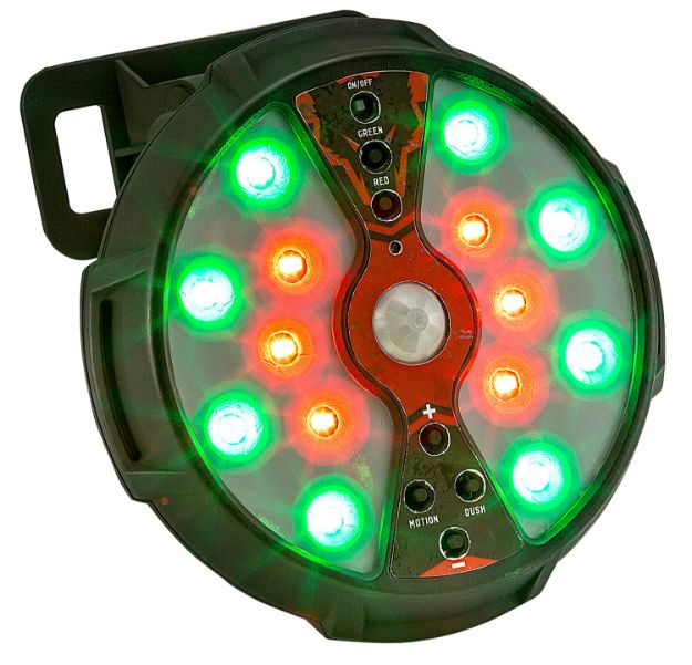 Picture of Johnny Stewart Wildlife Calls Johnny Stewart Feeder/Hog Light 500 Lumens Red/Green Led Polymer Black Aa 