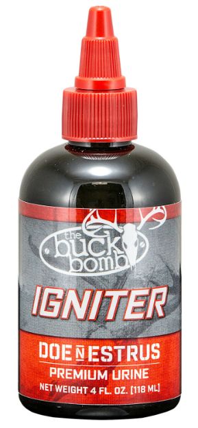 Picture of The Buck Bomb Igniter Deer Attractant Doe In Estrus Scent 4 Oz Squeeze Bottle 