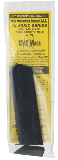 Picture of Cmc Products Classic Black Detachable 8Rd 45 Acp For 1911 Government Includes Base Pad 