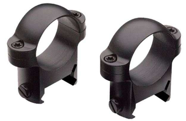 Picture of Burris Zee Signature Scope Ring Set Matte Black Steel 1" Tube High Weaver 