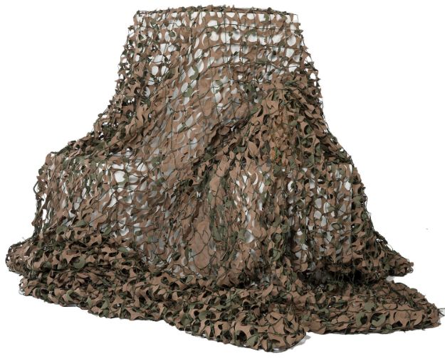 Picture of Camosystems Premium Netting Military Green/Brown 9.10' H X 9.10" L Ripstop Mesh Netting Attachment 