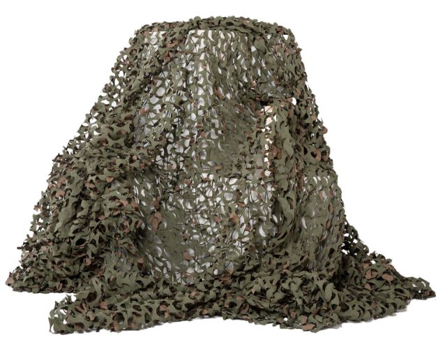 Picture of Camosystems Pro Netting Military Green/Brown 9.10' H X 19.80' L Ripstop Mesh Netting Attachment 