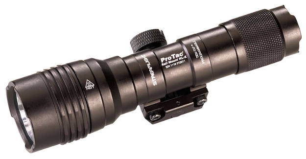 Picture of Streamlight Protac Rail Mount Hl-X For Rifle/Shotgun 60/1000 Lumens Output White Led Light 332 Meters Beam Picatinny Rail Mount Black Anodized Aluminum 