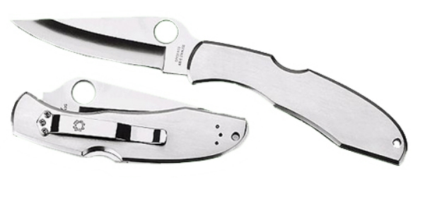 Picture of Spyderco Endura Ii 3.88" Folding Drop Point Plain Vg-10 Stainless Steel Blade/Stainless Handle 