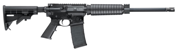 Picture of Smith & Wesson M&P15 Sport Ii Or 223 Rem/5.56 Nato 30+1 16" Steel/Threaded Barrel, Black Optic Ready Receiver, Black 6 Position Black Stock Black Polymer Grip 