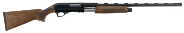 Picture of Hatfield Gun Company Pas 12 Gauge 28" Blue Oxide Barrel 3" 4+1, Black Anodized Finish, Turkish Walnut Stock 