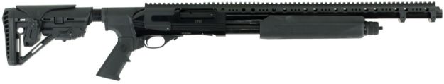 Picture of Hatfield Gun Company Pas 12 Gauge 20" Barrel 3" 4+1, Black, 5 Position Stock Optics Ready 