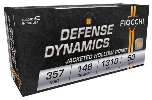 Picture of Fiocchi Defense Dynamics Defense 357 Mag 148 Gr Jacketed Hollow Point (Jhp) 50 Per Box/ 20 Cs 