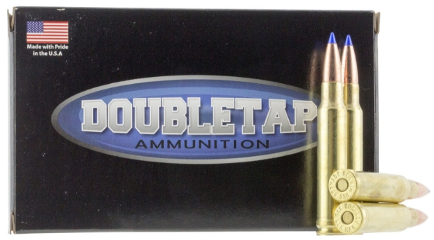 Picture of Doubletap Ammunition Longrange Rifle 338 Win Mag 160 Gr 3275 Fps Barnes Tipped Tsx Lead Free 20 Bx/25 Cs 