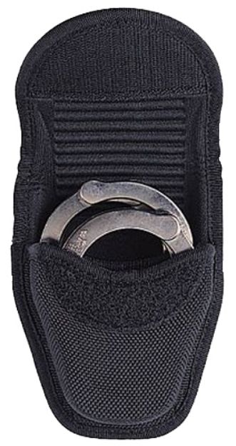 Picture of Bianchi 7317 Double Handcuff Case Accumold Black Textured 2-2.25" Hook & Loop 