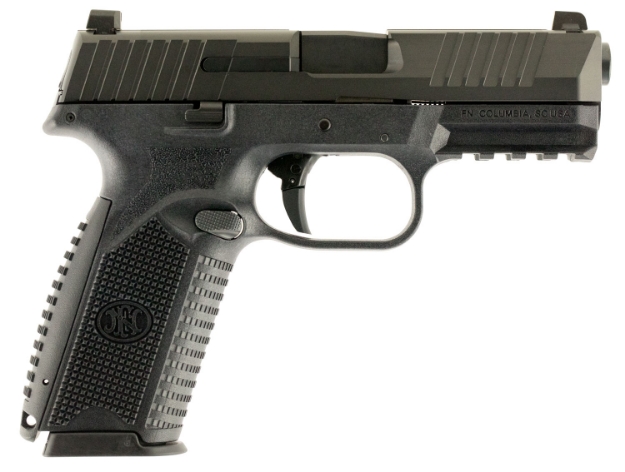 Picture of Fn 509 9Mm Luger 4" Barrel 17+1, Matte Black Polymer Frame With Mounting Rail, Matte Black Steel Slide, No Manual Safety 