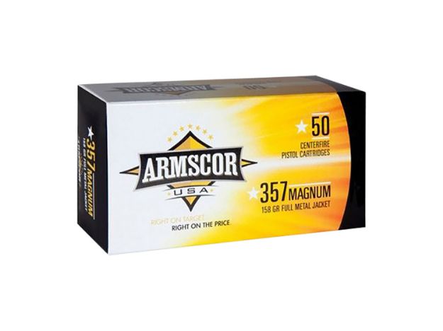 Picture of Armscor Usa Competition 357 Mag 158 Gr Full Metal Jacket (Fmj) 50 Per Box/ 20 Cs 