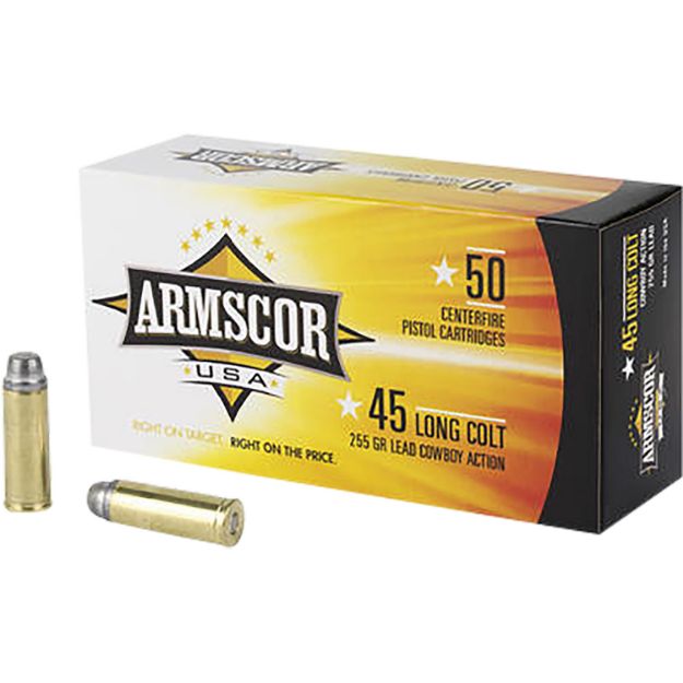 Picture of Armscor Usa Competition 45 Colt (Lc) 225 Gr Lead 50 Per Box/ 8 Cs 