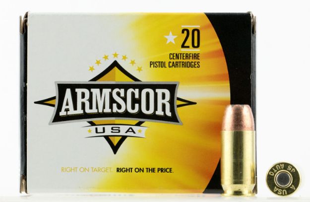 Picture of Armscor Usa Competition 45 Acp 230 Gr Jacketed Hollow Point (Jhp) 20 Per Box/ 25 Cs 