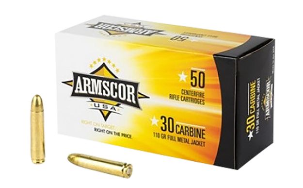 Picture of Armscor Usa Competition 30 Carbine 110 Gr Full Metal Jacket (Fmj) 50 Per Box/ 20 Cs 