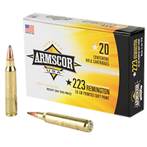 Picture of Armscor Usa Competition 223 Rem 55 Gr Hornady V-Max (Vmx) 20 Per Box/ 50 Cs 