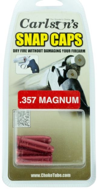 Picture of Carlson's Choke Tubes Snap Cap Pistol 357 Mag Aluminum 6 