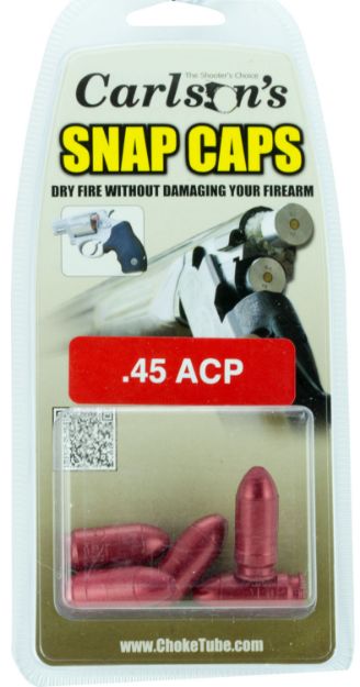 Picture of Carlson's Choke Tubes Snap Cap Pistol 45 Acp Aluminum 5 