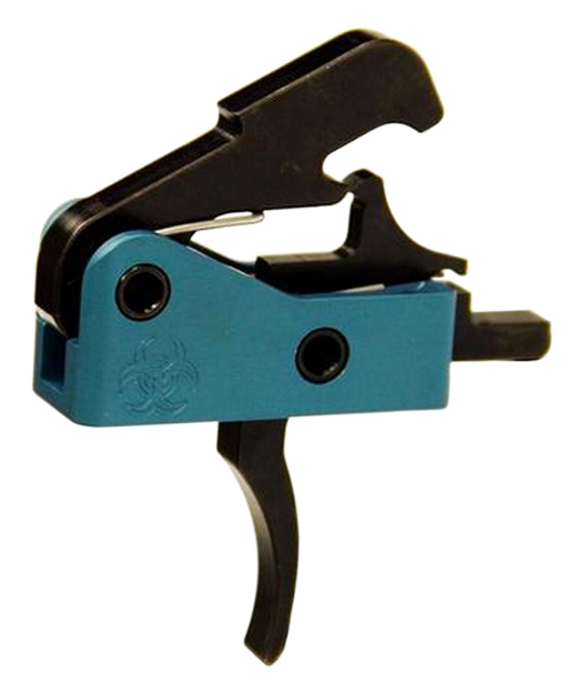 Picture of Black Rain Ordnance Drop-In Curved Trigger With 3.50 Lbs Draw Weight For Ar-Platform 