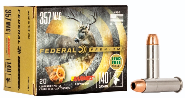 Picture of Federal Premium Hunting 357 Mag 140 Gr Barnes Expander Brx 20 Per Box/ 10 Cs 