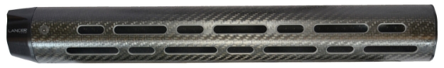 Picture of Lancer Lch Handguard Octagon Style Made Of Carbon Fiber With Black & 16.25" Oal Finish For Ar-10 