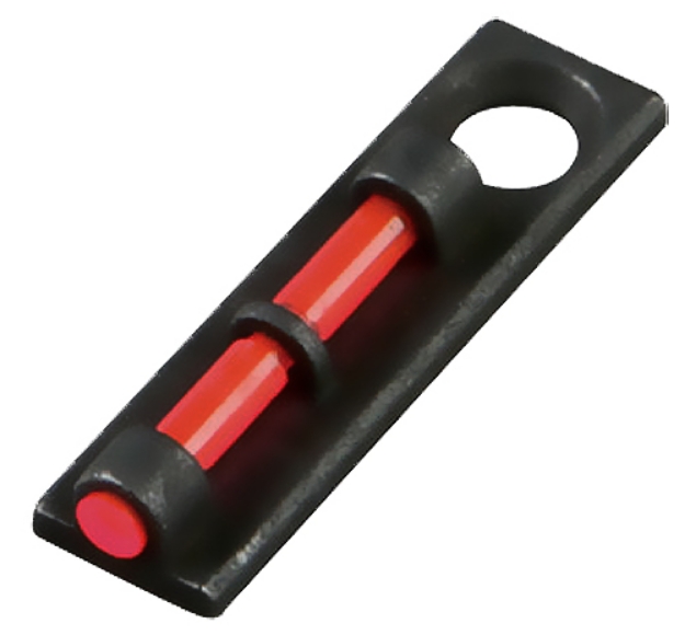 Picture of Hiviz Flame Bead Replacement Front Sight Black | Red Fiber Optic Front Sight 