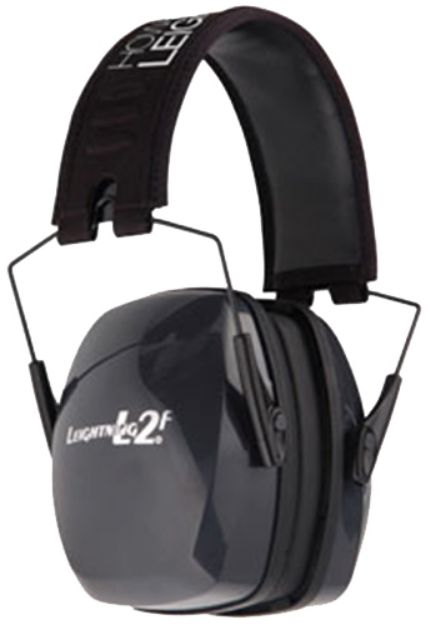 Picture of Howard Leight Leightning L2f Slim Passive Muff 27 Db Over The Head Gray/Black Adult 