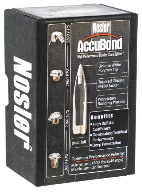 Picture of Nosler Accubond Hunting 7Mm .284 140 Gr Spitzer Point 50 Per Box 