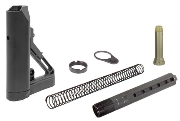 Picture of Utg Pro Mil-Spec Ops Ready S1 Stock Kit Black Synthetic 6 Position For Ar-15, M16 