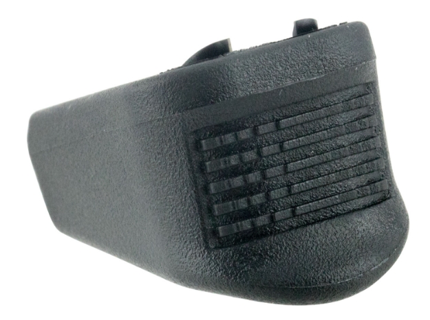 Picture of Pearce Grip Magazine Extension Made Of Polymer With Black Finish & 1" Gripping Surface For Glock 26 (Adds 3Rds), 27 & 33 (Adds 2Rds), 39 (Adds 1Rd) 