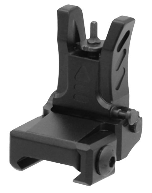 Picture of Utg Utg Accu-Sync Flip-Up Front Black Ar-15 Ar Platform Flip Up Back Up Front Sight 