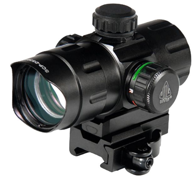 Picture of Utg Utg 4.2" Ita Cqb Dot Sight Black Hardcoat Anodized 1X 39Mm 4 Moa Red/Green Dual Illuminated Dot 