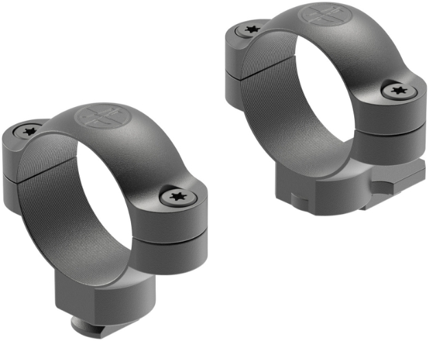 Picture of Leupold Dual Dovetail Scope Ring Set Extended High 30Mm Tube Matte Black Steel 