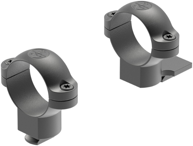 Picture of Leupold Dual Dovetail Scope Ring Set Extended High 1" Tube Matte Black Steel 