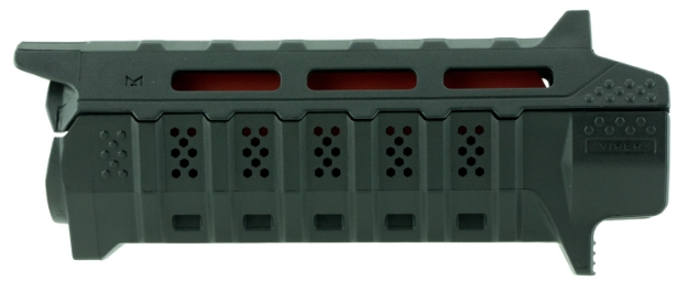 Picture of Strike Viper Carbine Length Handguard Ar-Platform Black, Red Inserts Polymer 