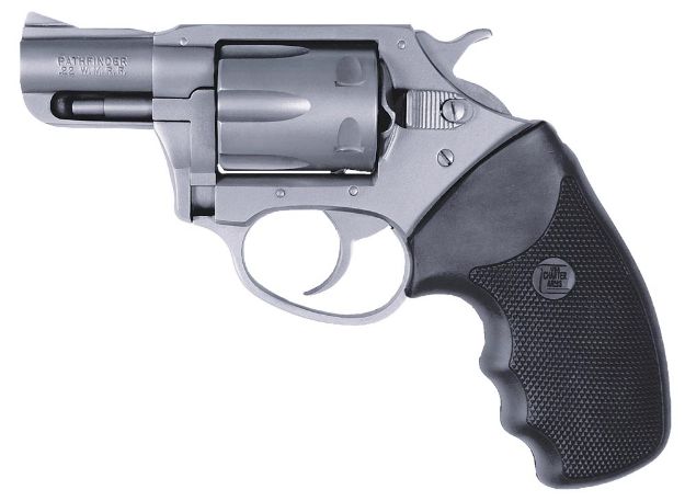 Picture of Charter Arms Pathfinder 22 Lr 8Rd Shot 2" Stainless Anodized Anodized Aluminum Frame Stainless Cylinder Black Finger Grooved Rubber Grips 