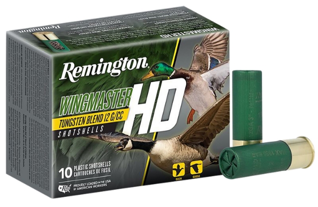 Picture of Remington Ammunition Wingmaster Hd Waterfowl 12 Gauge 3.50" 1 3/4 Oz 2 Shot 10 Per Box/ 10 Cs 